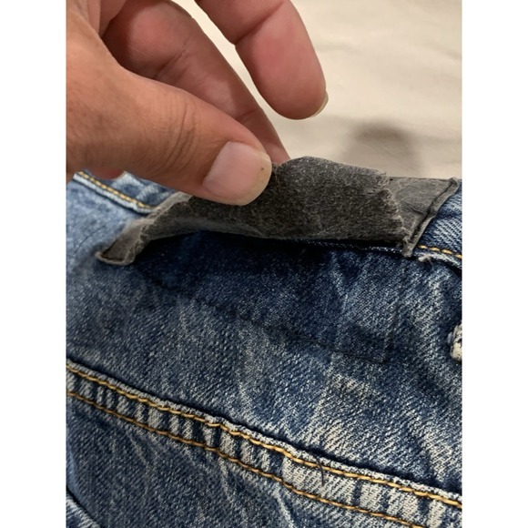 Vintage Rocawear Y2K Blue Jeans 40x28 Embroidered Streetwear Skate Baggy 90s - Picture 10 of 10